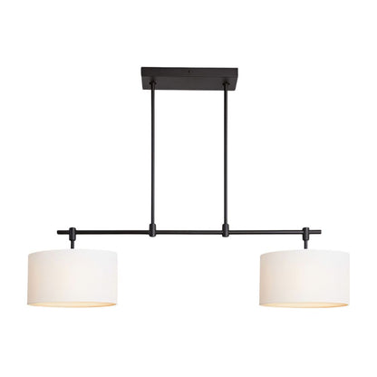 Adeline 44" Double Linear Pendant – 2-Light Solid Brass