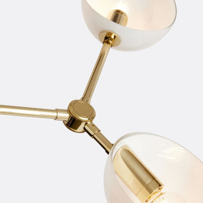 Argus Chandelier – 6-Light Solid Brass, 43.5