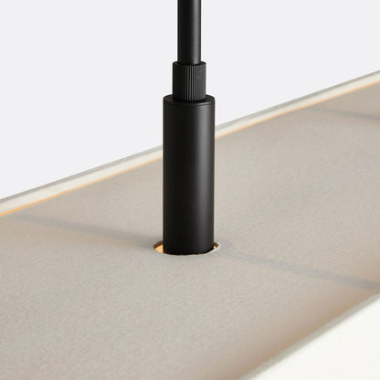 Stark Linear Chandelier – 5-Light Fabric Shade, E26