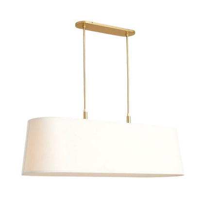 Stark Linear Chandelier – 5-Light Fabric Shade, E26