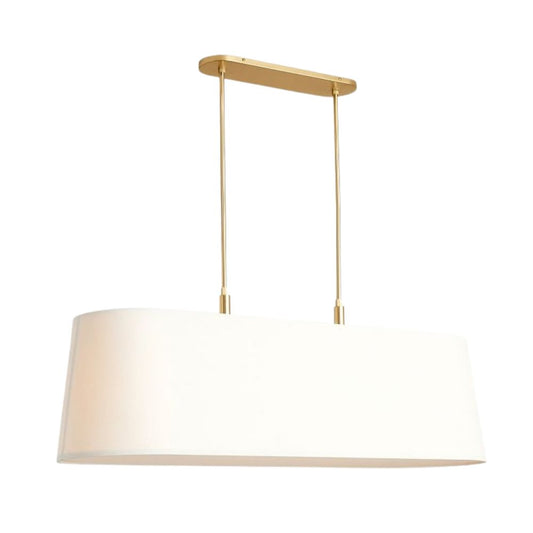 Stark Linear Chandelier – 5-Light Fabric Shade, E26